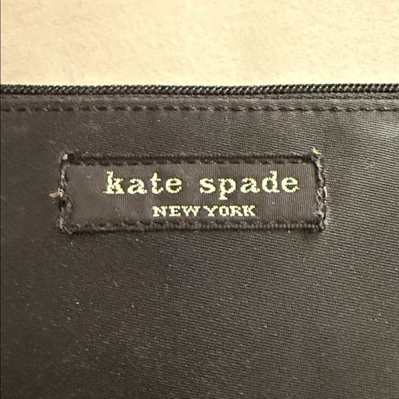 Kate Spade Black Zippered Pouch - Picture 3 of 6